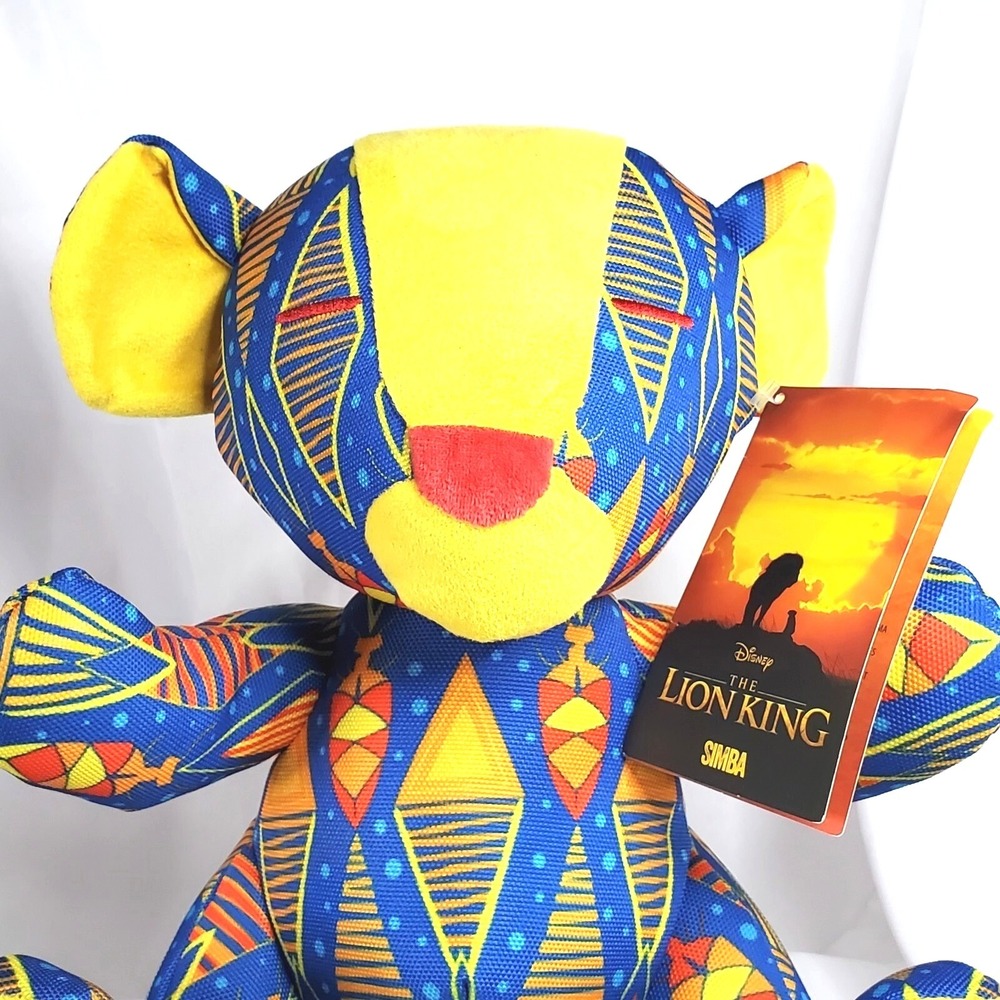 Disney Parks Special Edition Tribal Lion King 10" Simba Plush Disneyana Stuffed